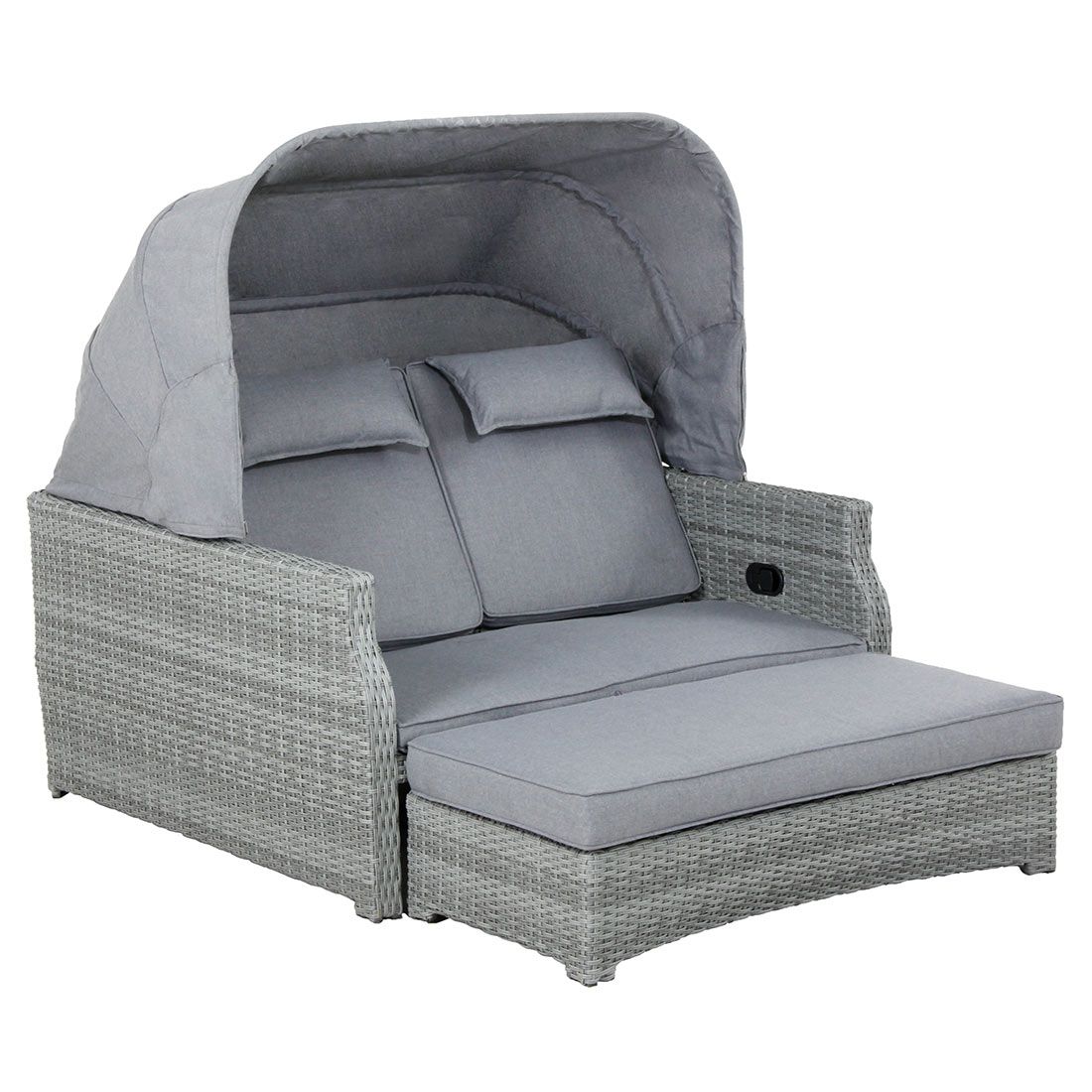OUTLIV. Capri Daybed Geflecht/Stahl