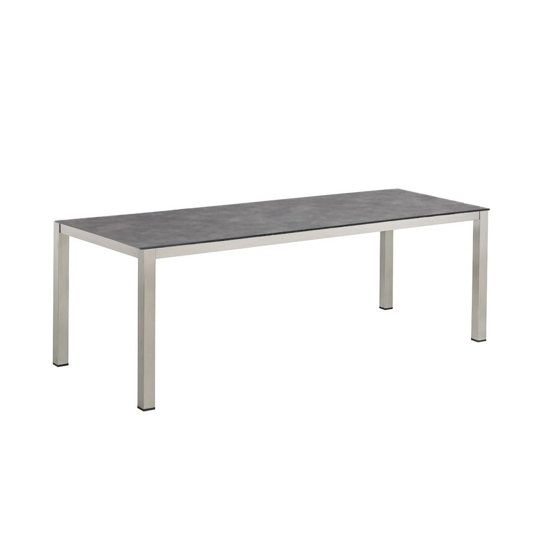 Kettler Cubic Gartentisch 220x95cm Edelstahl/HPL