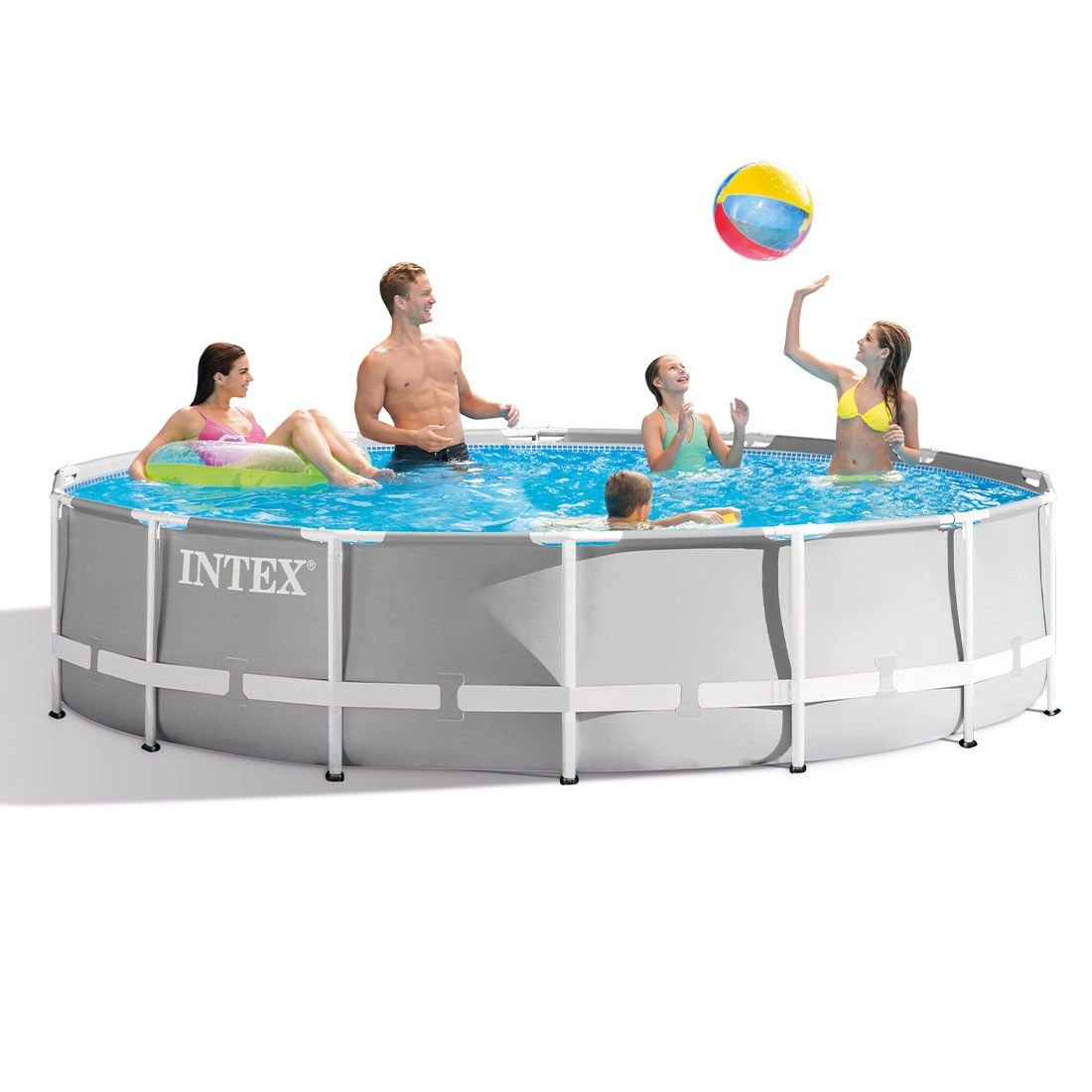 Intex PrismFrame Pool-Set inkl GS Filterpumpe Ø457x122cm