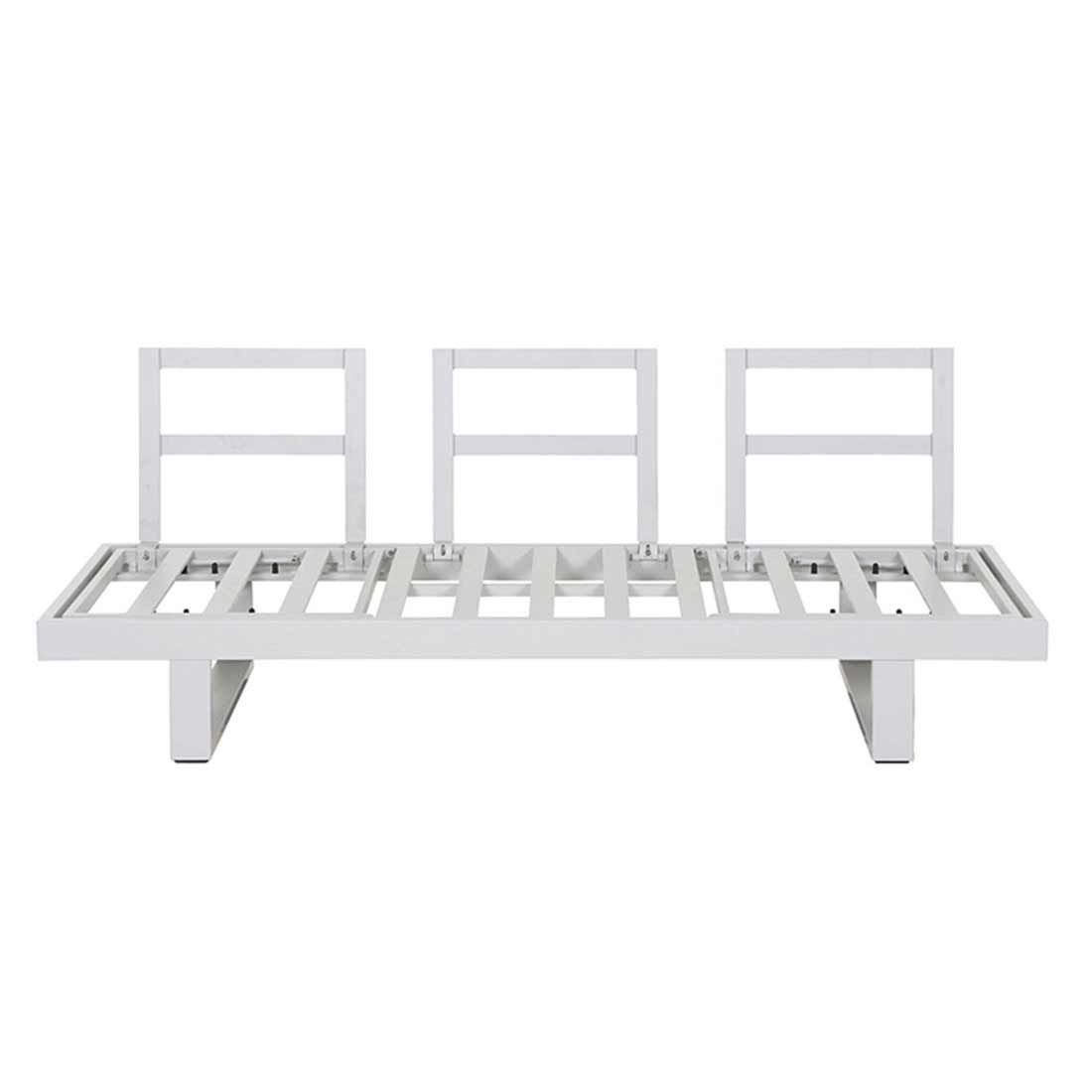 Siena Garden Avenia Loungebank 3-Sitzer Aluminium/Polypropylen