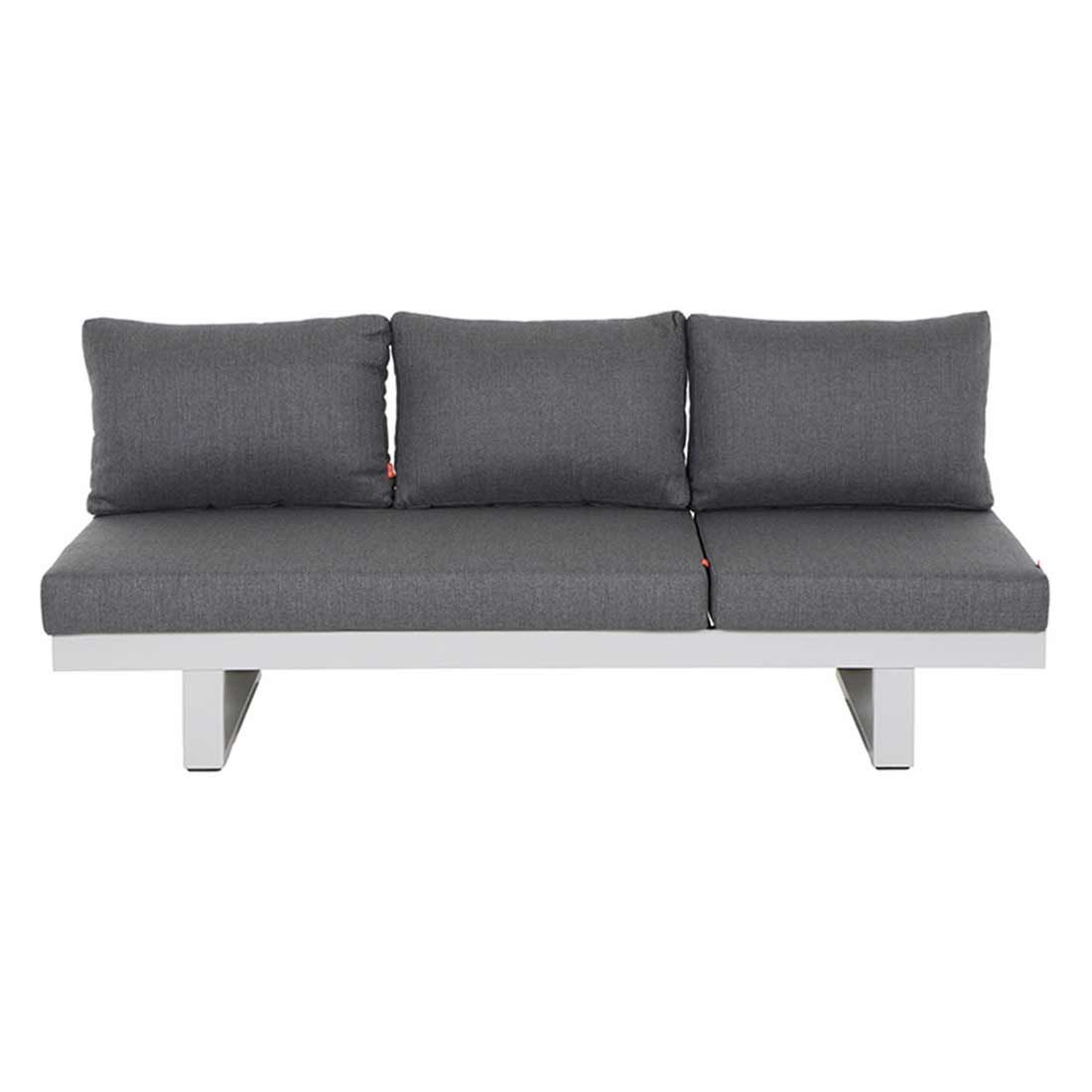 Siena Garden Avenia Loungebank 3-Sitzer Aluminium/Polypropylen