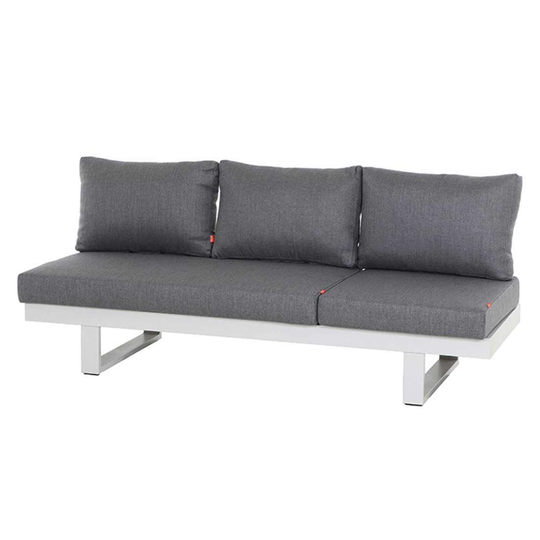 Siena Garden Avenia Loungebank 3-Sitzer Aluminium/Polypropylen