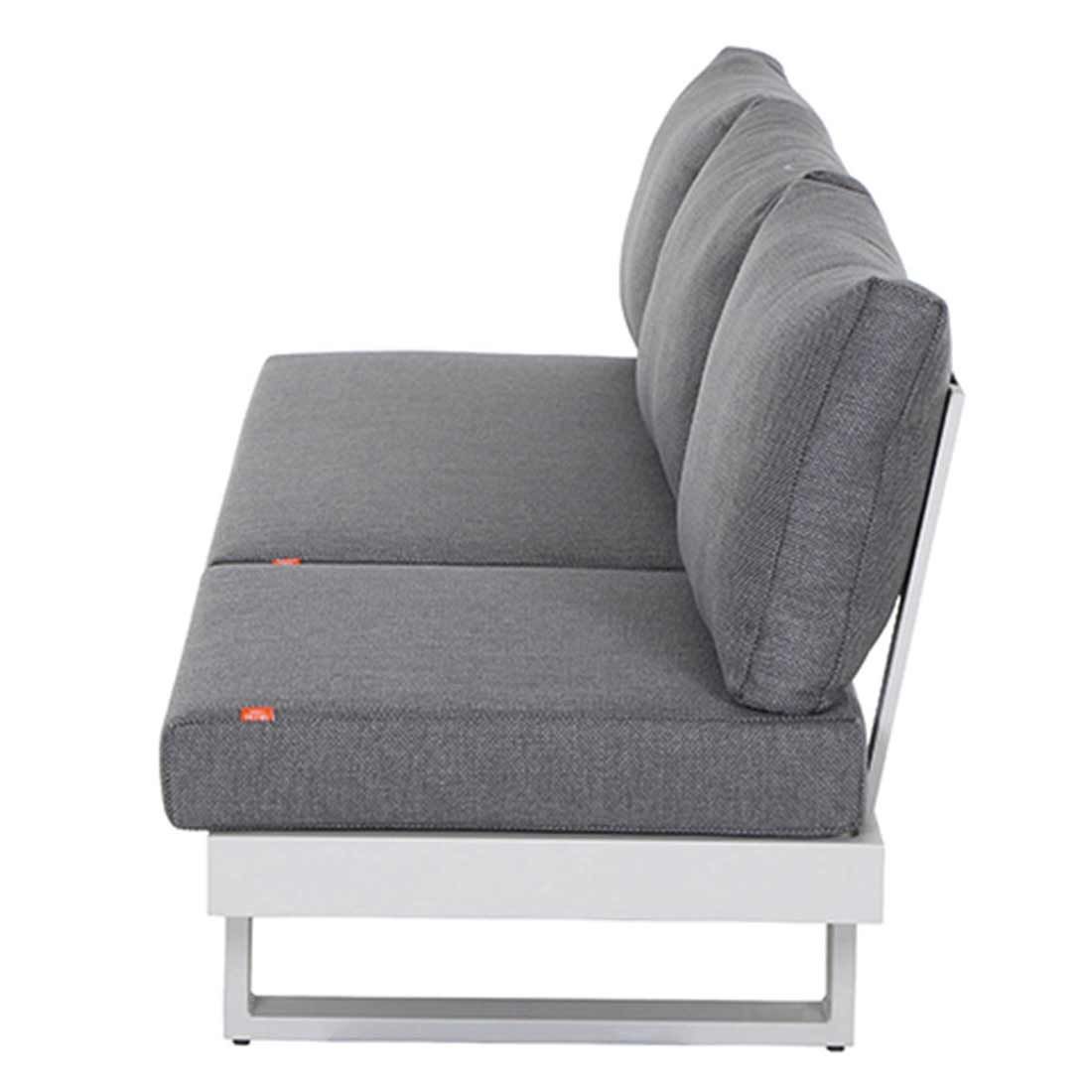 Siena Garden Avenia Loungebank 3-Sitzer Aluminium/Polypropylen