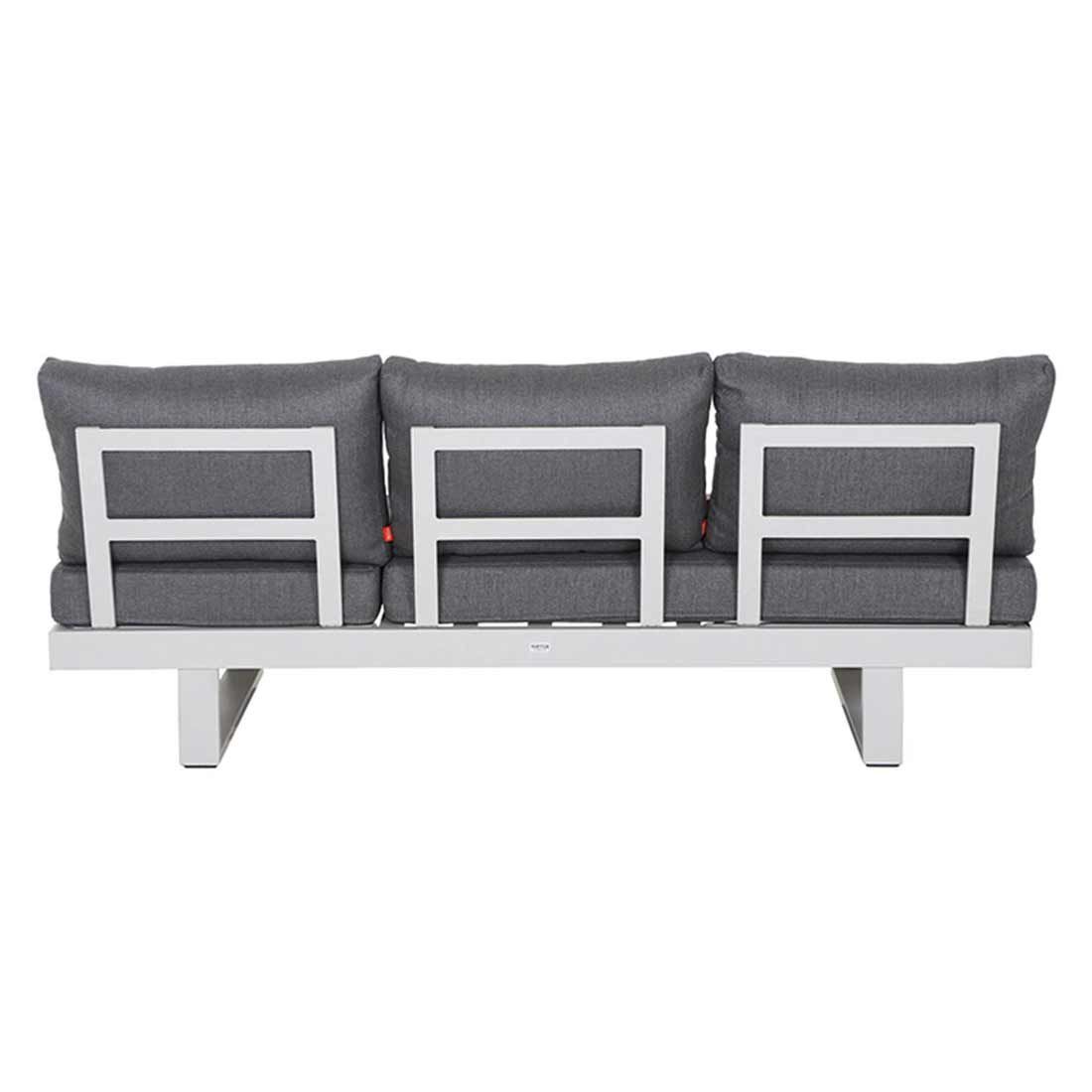 Siena Garden Avenia Loungebank 3-Sitzer Aluminium/Polypropylen