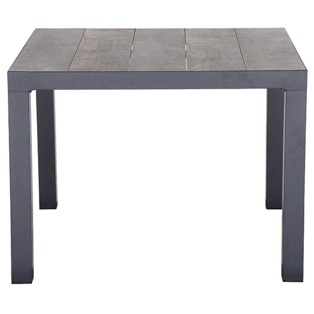 Siena Garden Silva Diningtisch 100x100cm Aluminium/Keramik
