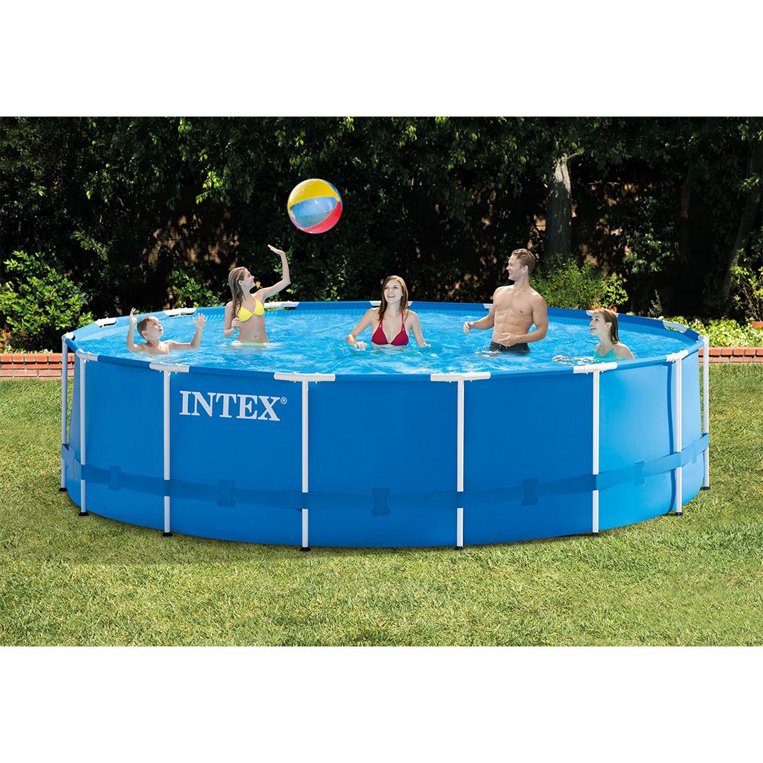 Intex Metall Frame Pool-Set Ø457x122 cm