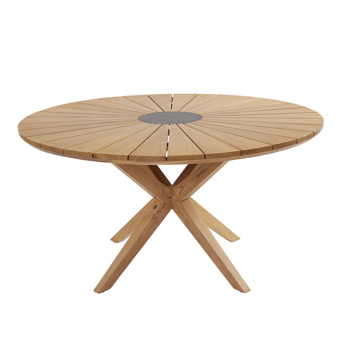 LC Garden Leeds Gartentisch Ø140x74cm Teak