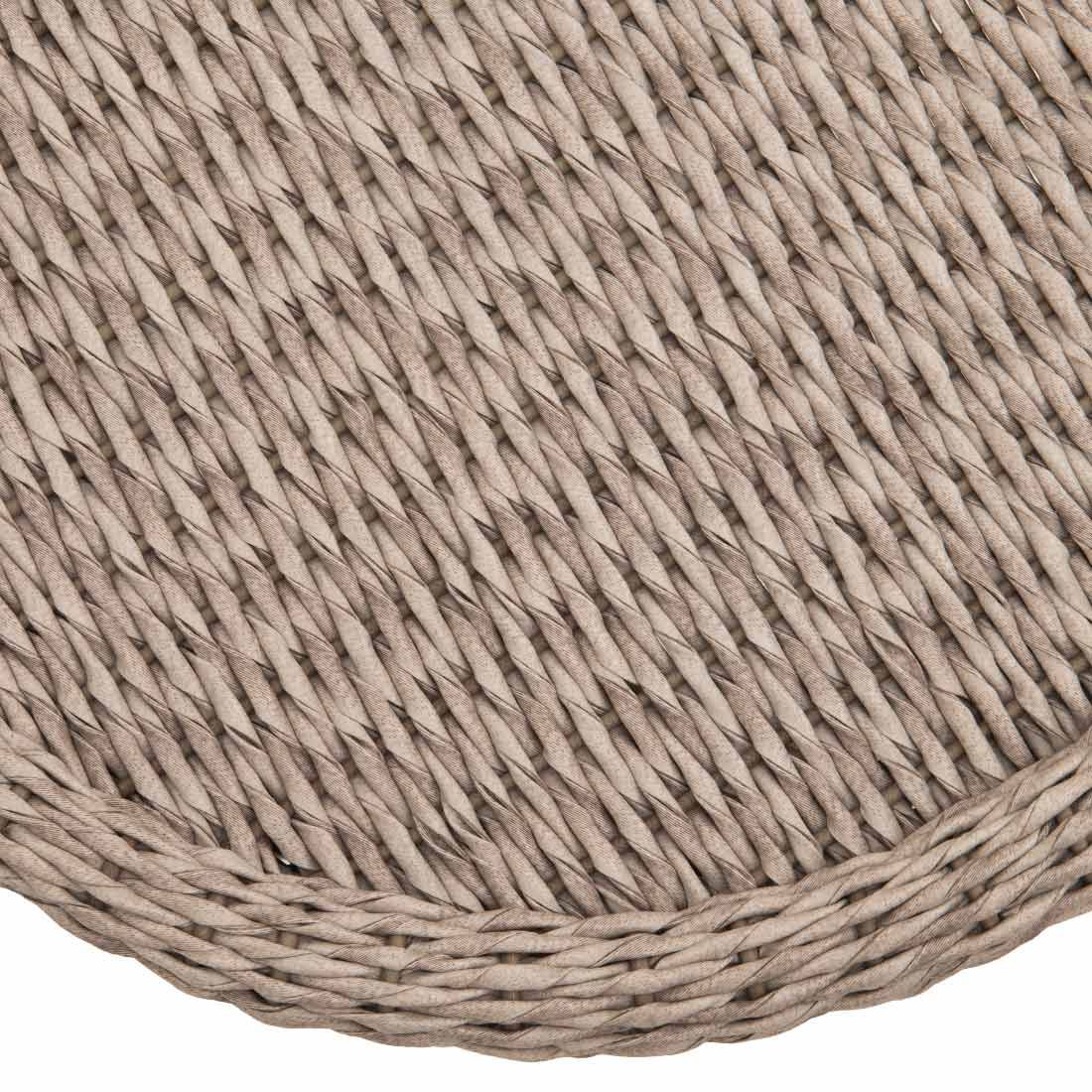 MBM Ocean Beistelltisch Resysta/Twist-Geflecht
