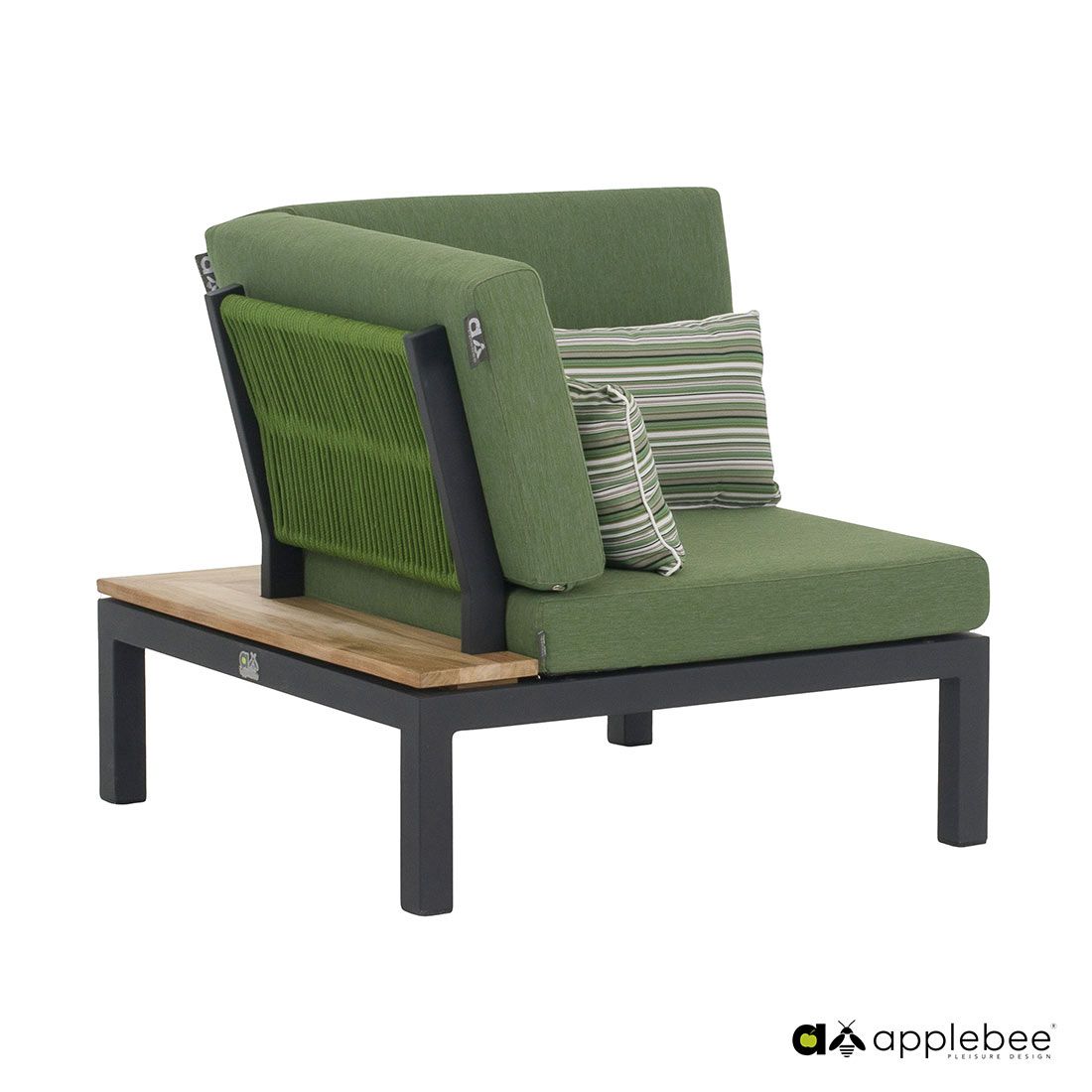 Apple Bee Pebble Beach Ecklounge 5-tlg. Aluminium/Bee Wett