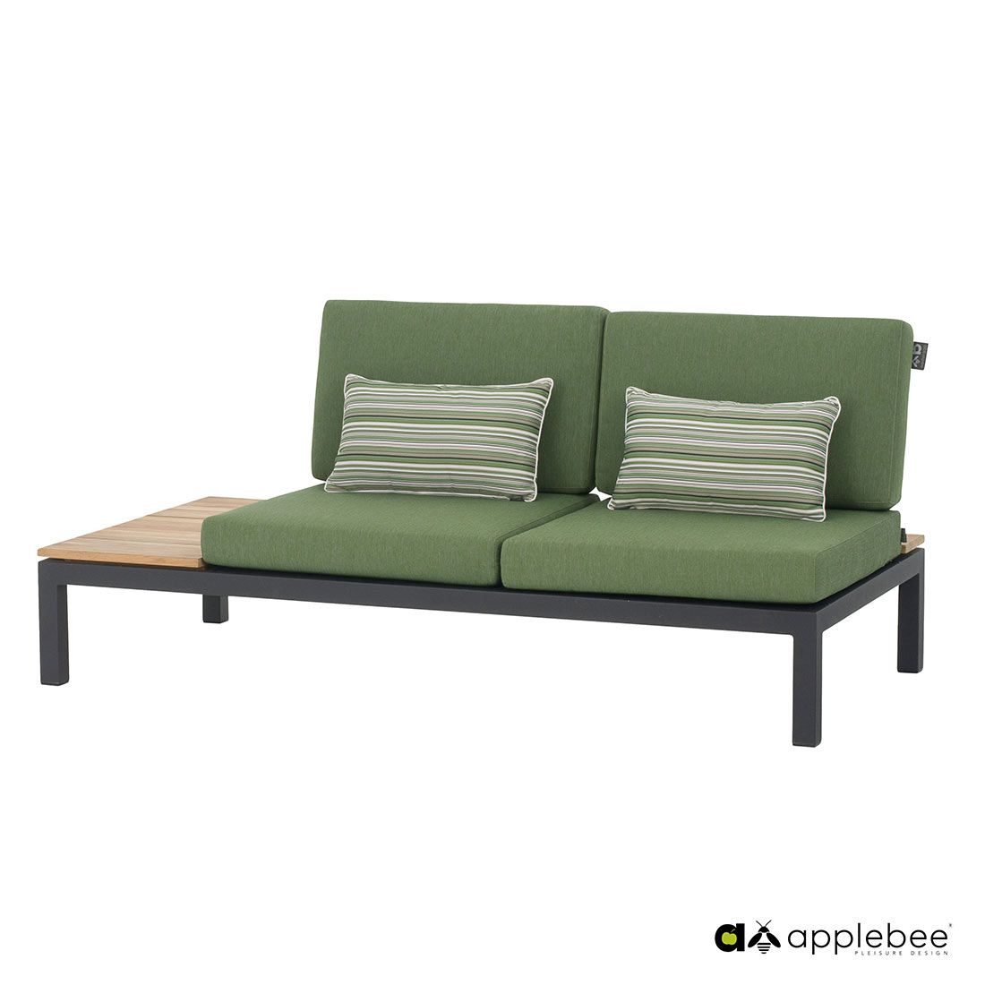 Apple Bee Pebble Beach Ecklounge 5-tlg. Aluminium/Bee Wett