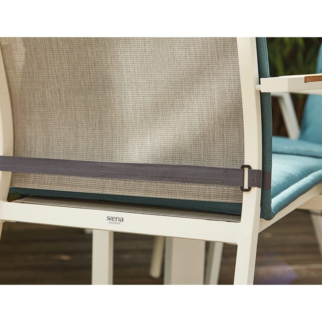 Siena Garden Musica Sesselauflage mittel 110x48x3cm Olefin