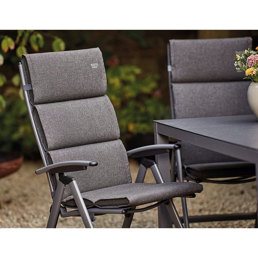 Siena Garden Stella Sesselauflage hoch 120x48x6cm Olefin