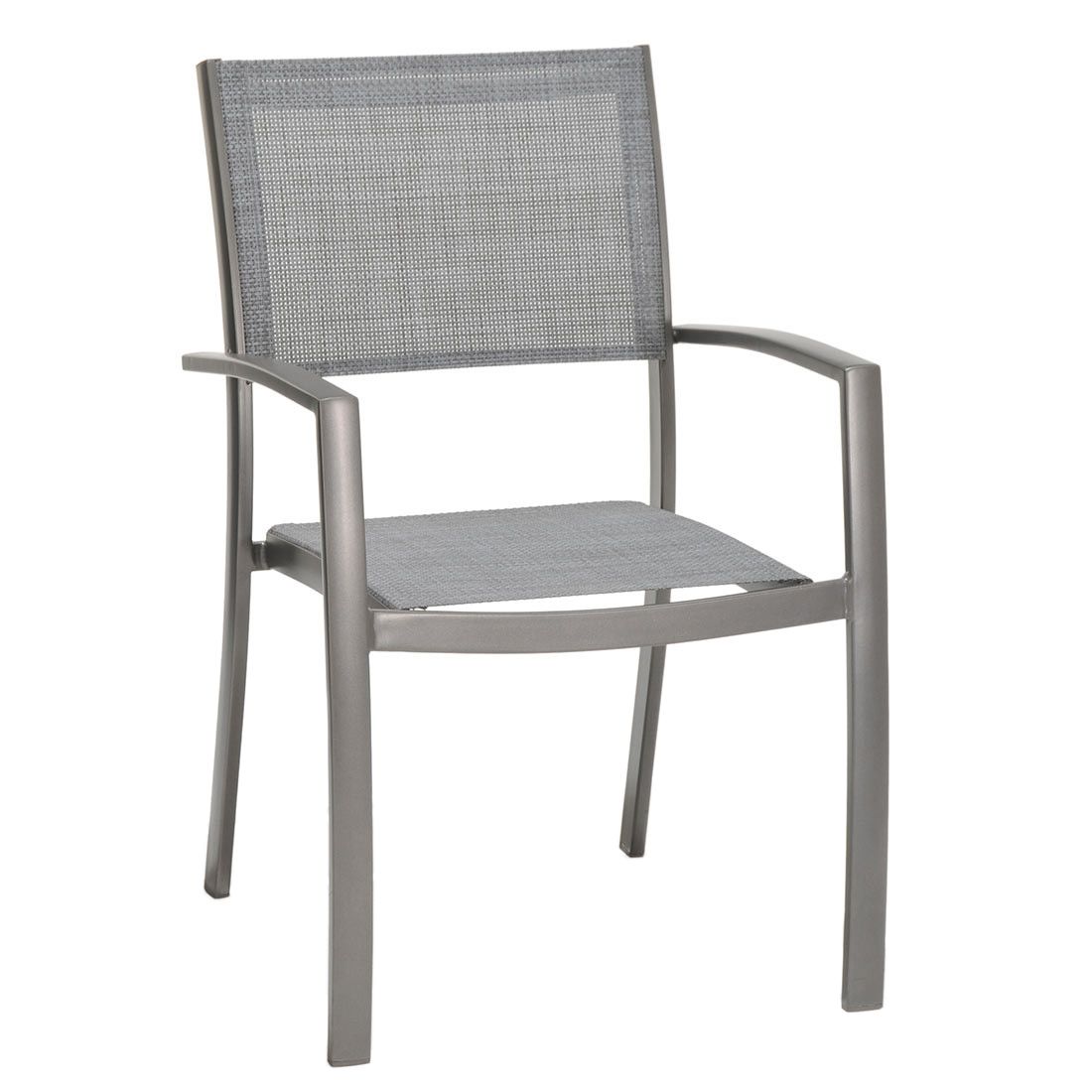 LifestyleGarden Solana Stapelsessel Aluminium/Textilene