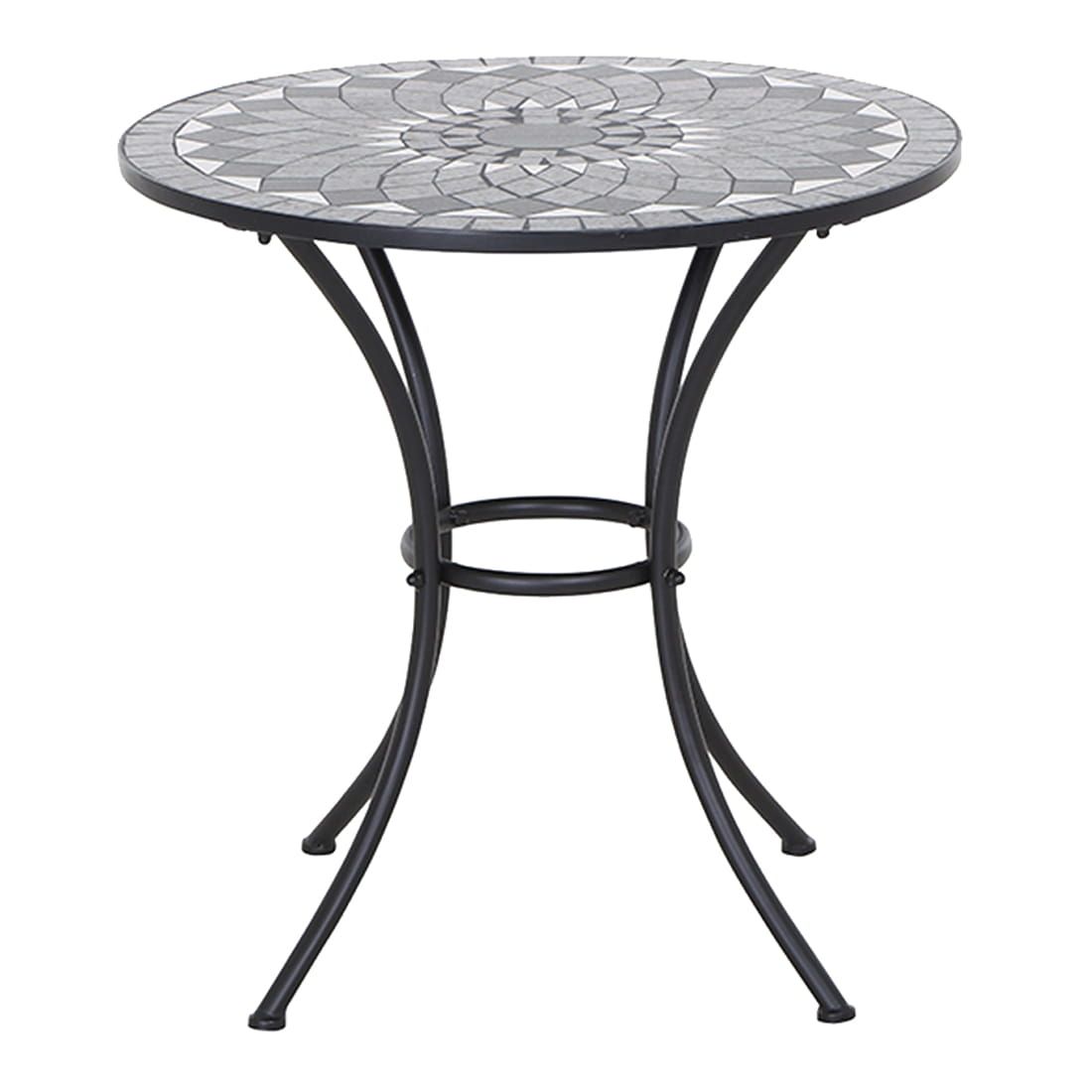 Siena Garden Como Mosaik Gartentisch Ø60x71cm Stahl/Keramik