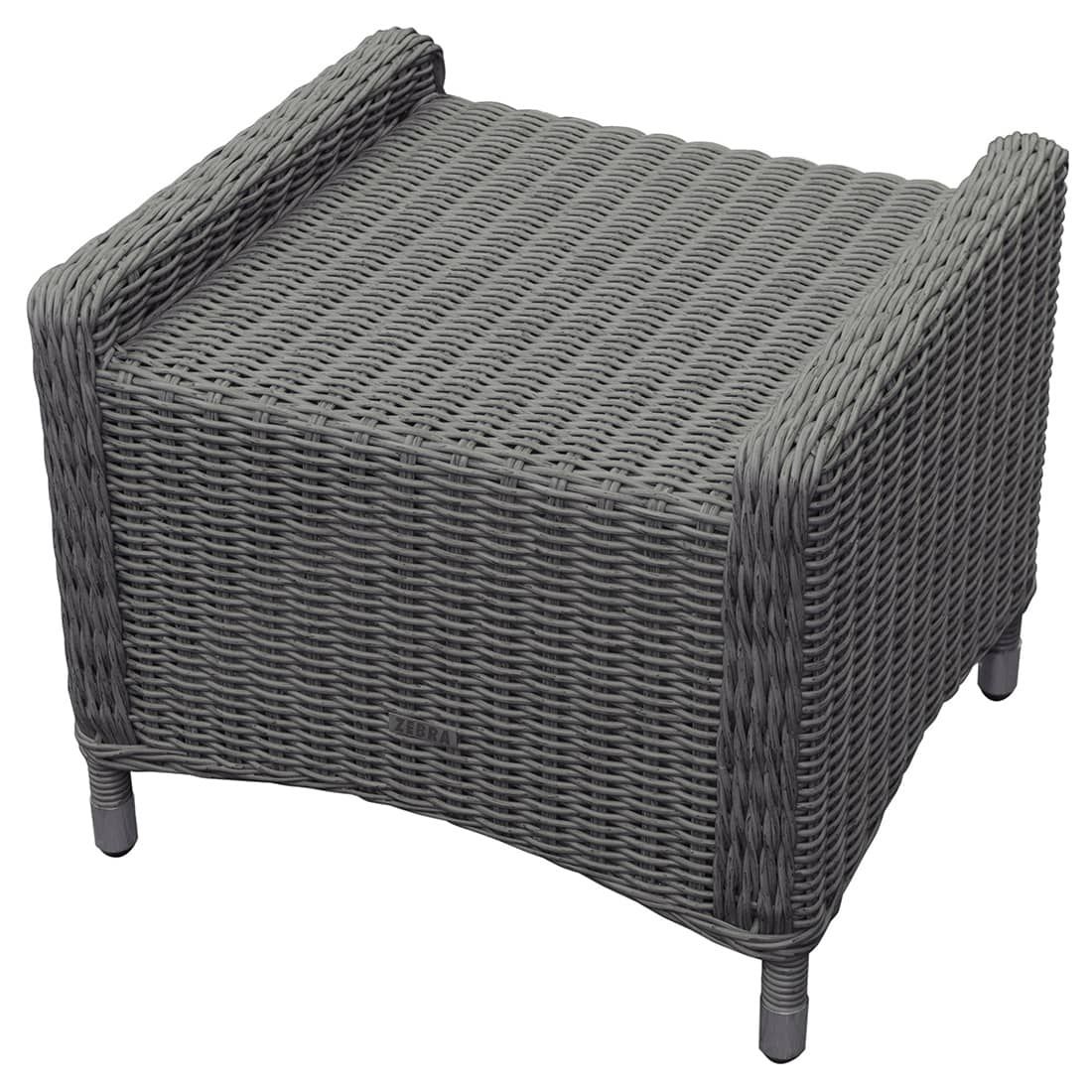 Zebra Novus Hocker Geflecht
