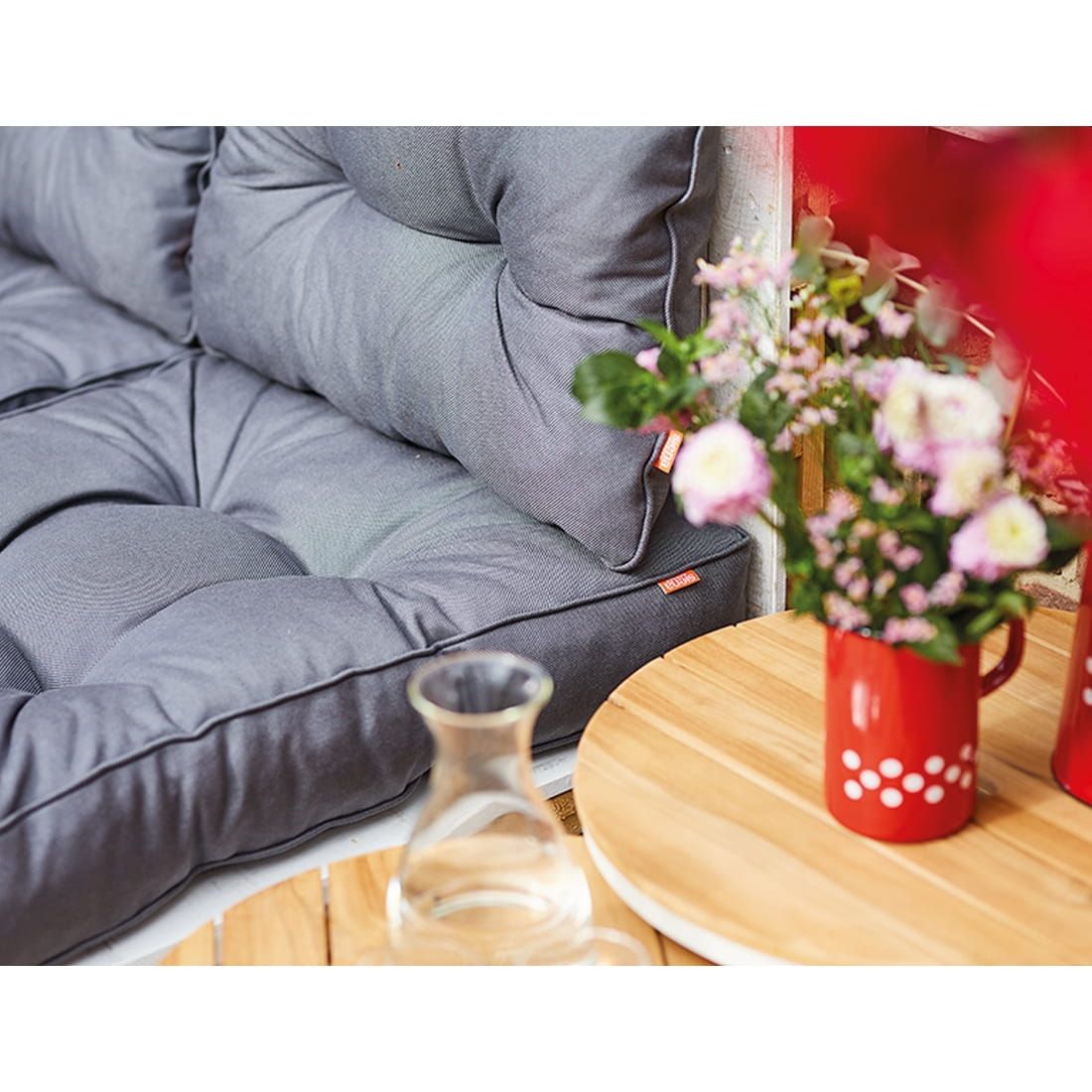 Siena Garden Amaaz Palettenkissen Set Olefin