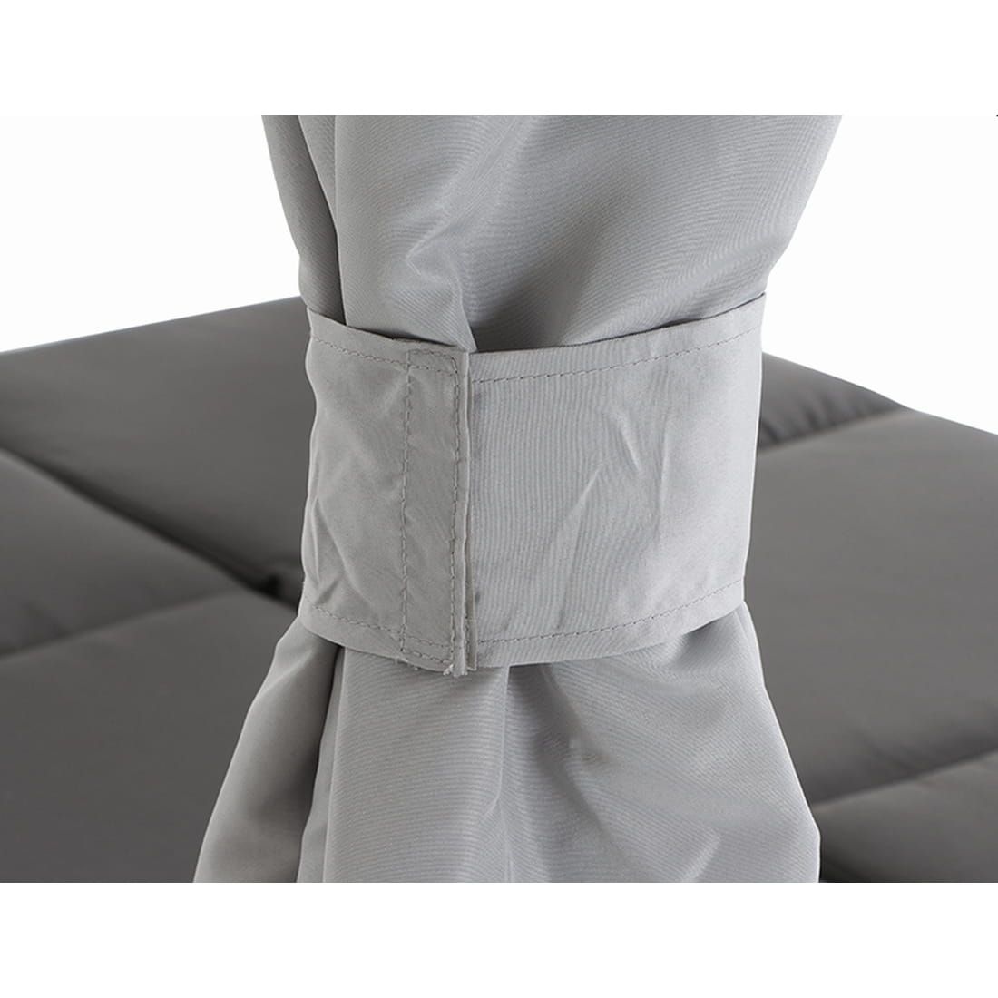 Siena Garden Waikiki Loungebett inkl. Dach Aluminium/Textil