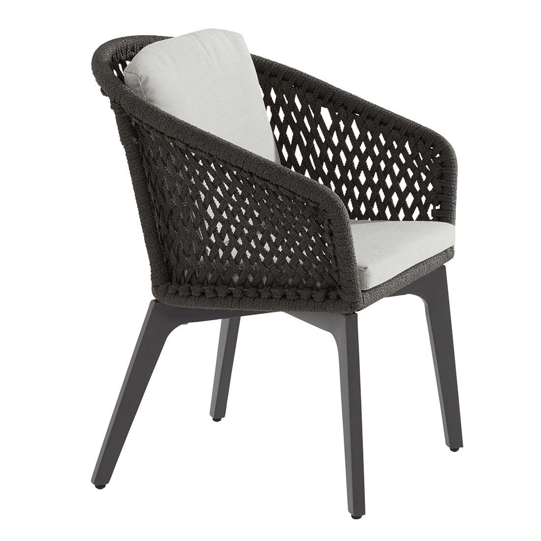 4Seasons Belize Diningsessel Aluminium/Rope