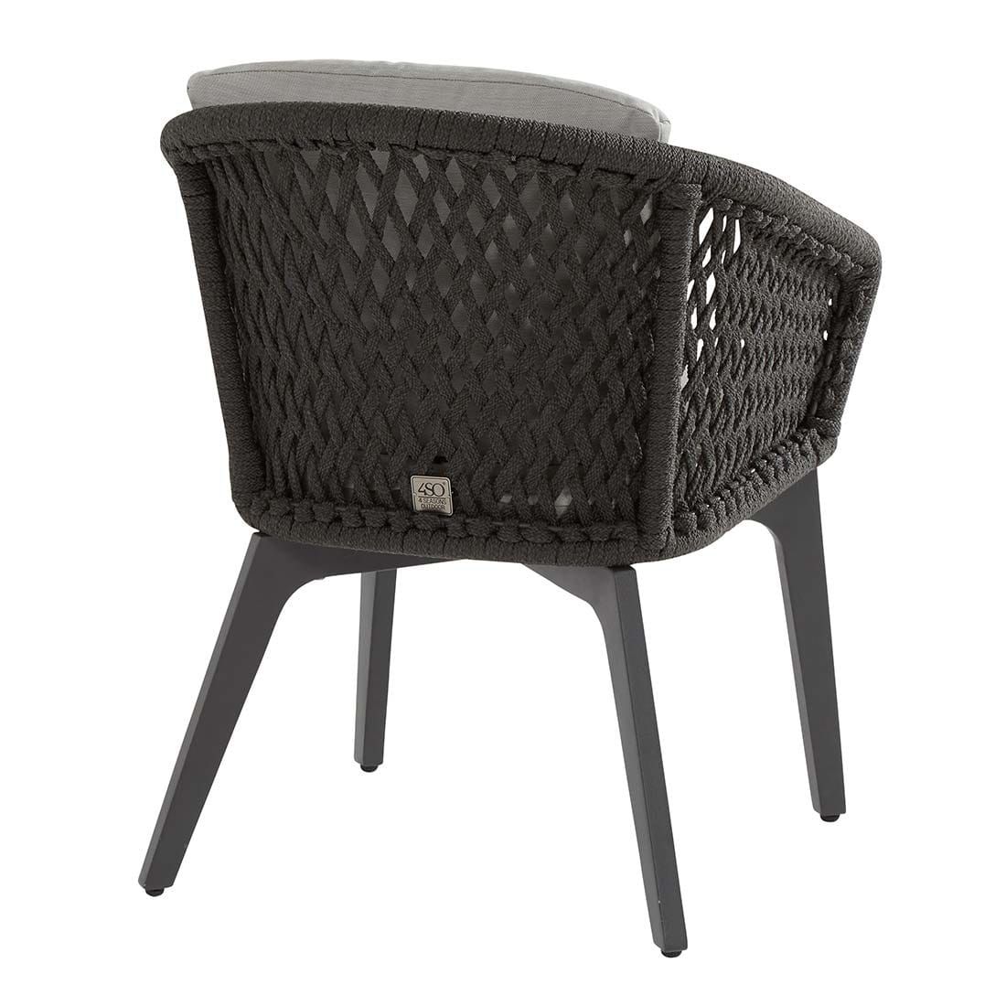 4Seasons Belize Diningsessel Aluminium/Rope