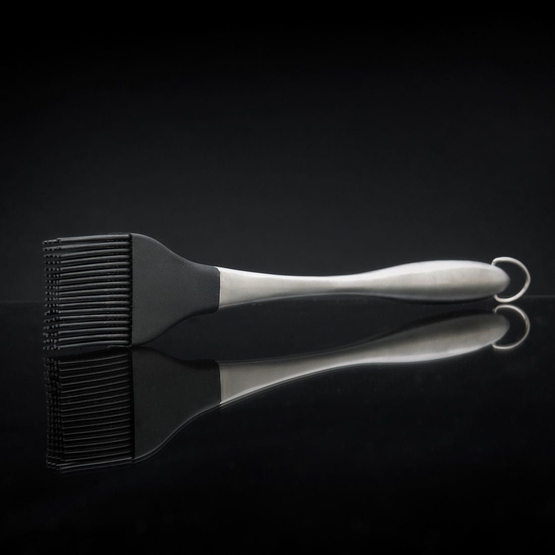 Napoleon PRO Edelstahl Pinsel mit Silikonborsten 11,5"