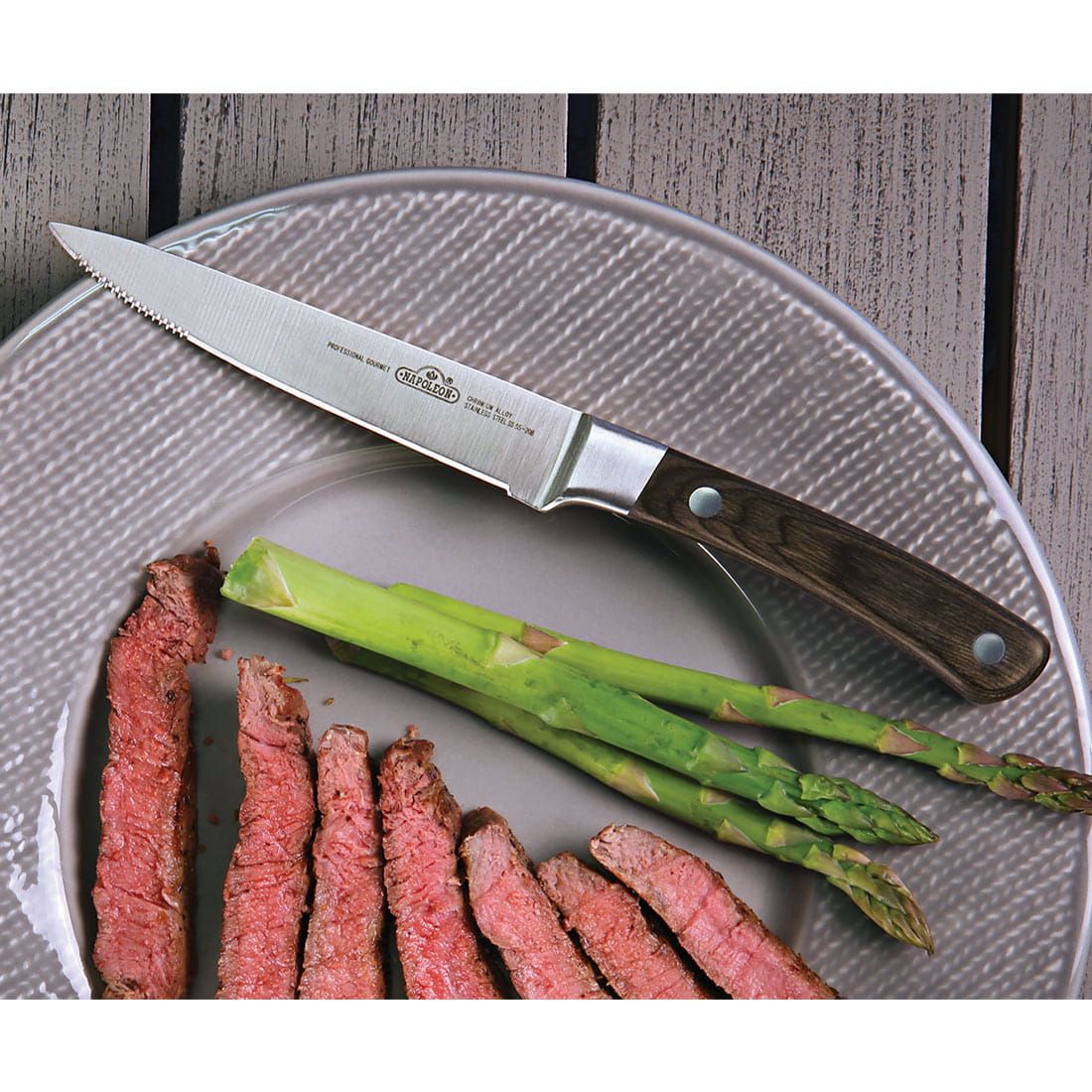 Napoleon Steakmesser, Wellenschliff
