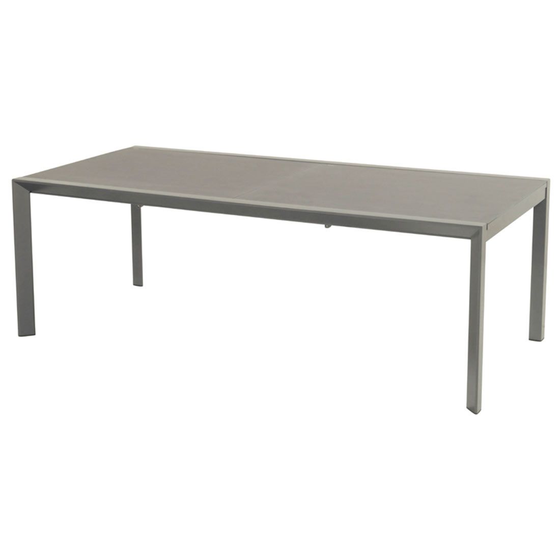 Hartman California Ausziehtisch 220/330x104,5cm Aluminium/Keramik-Glas