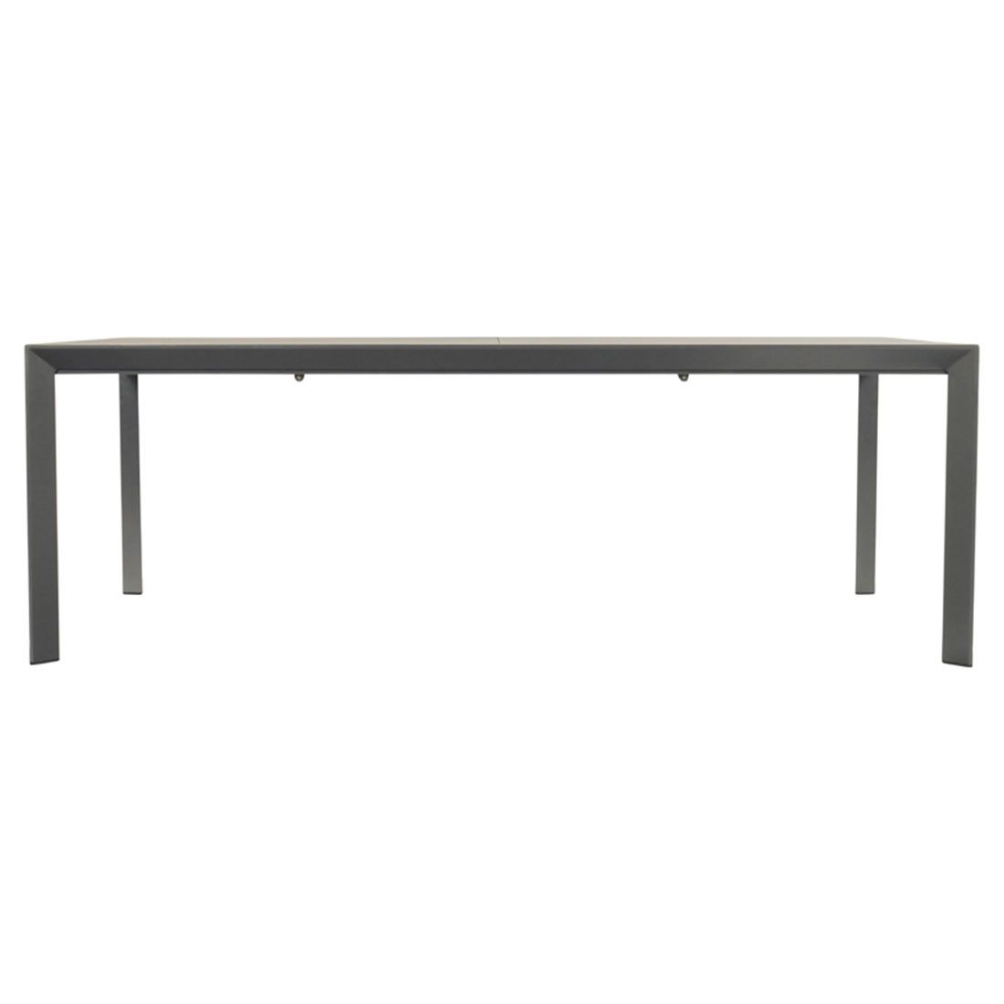 Hartman California Ausziehtisch 220/330x104,5cm Aluminium/Keramik-Glas