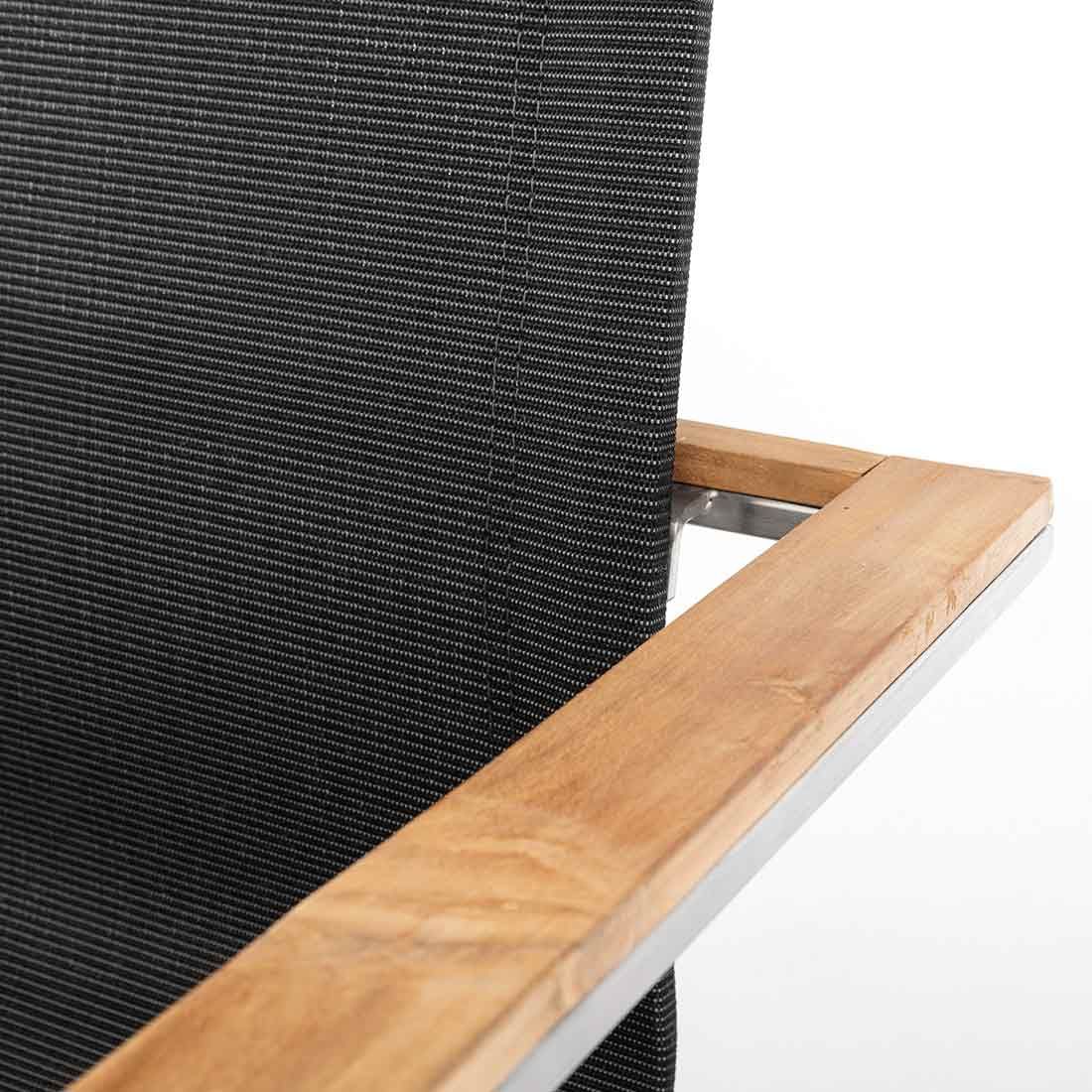 Kettler Sense/Cubic Gartenmöbelset 5-tlg. Tisch 160x95cm
