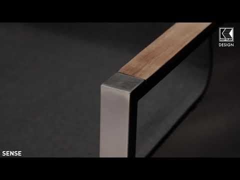 Kettler Sense/Cubic Gartenmöbelset 5-tlg. Tisch 160x95cm