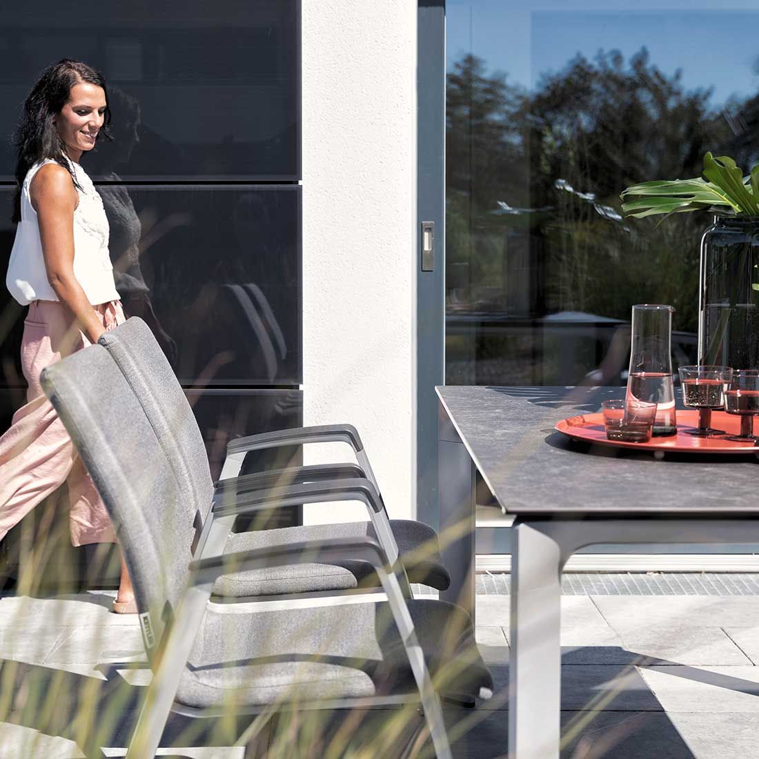 Kettler Forma II Gartenmöbelset 5-tlg. Tisch 160x95cm