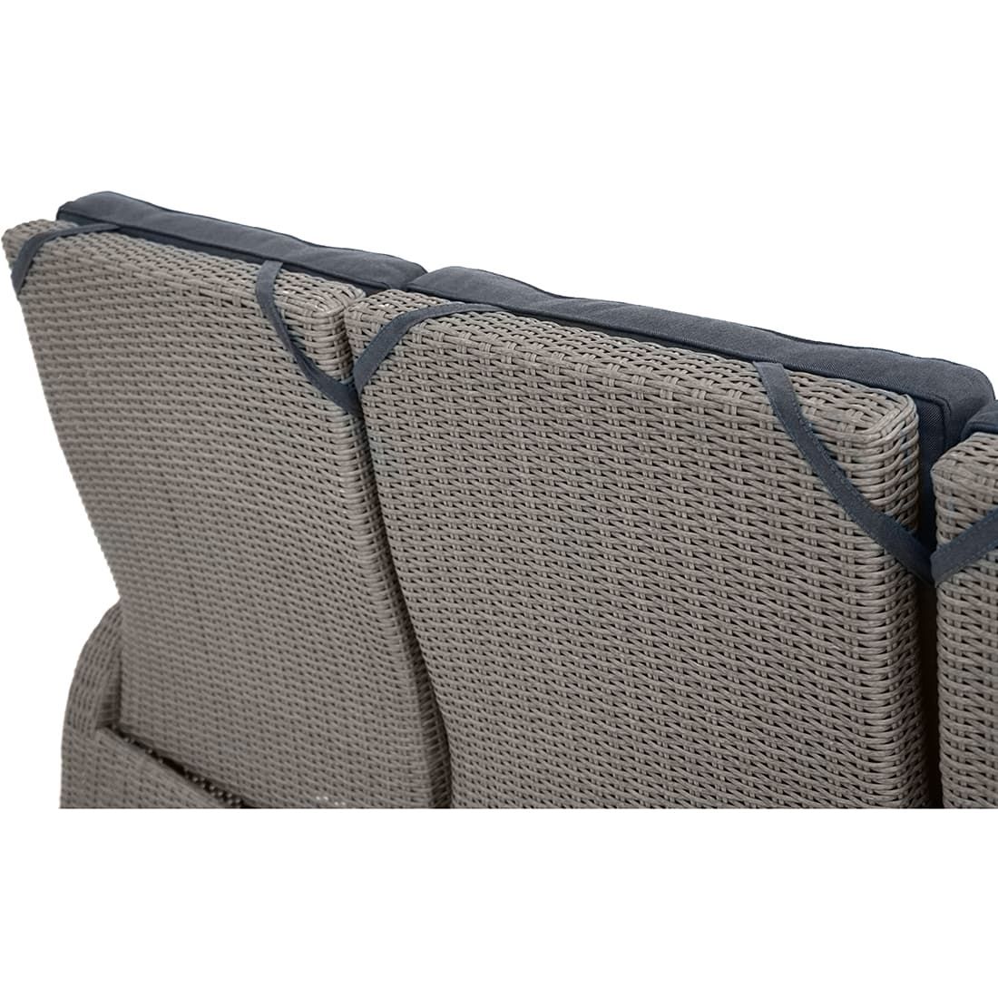 Ploß Vigo Gartensofa Geflecht/Polyester
