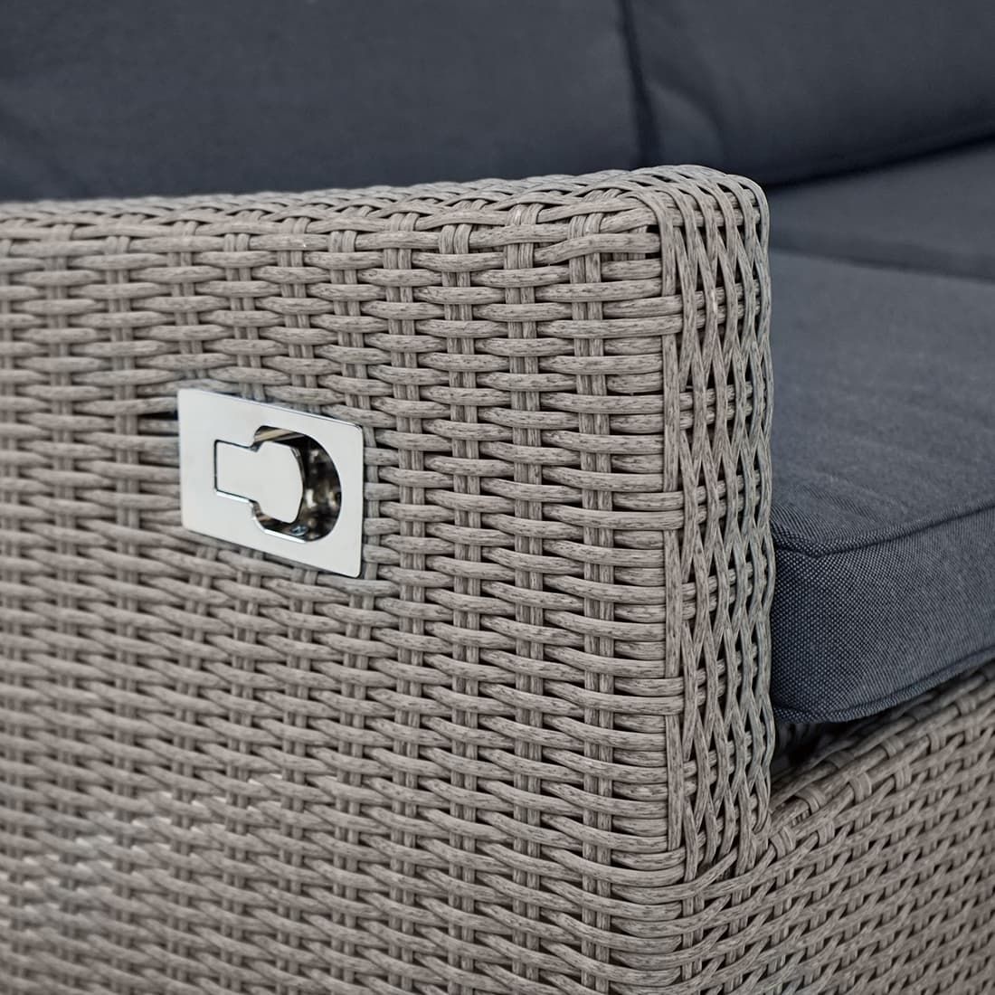 Ploß Vigo Gartensofa Geflecht/Polyester