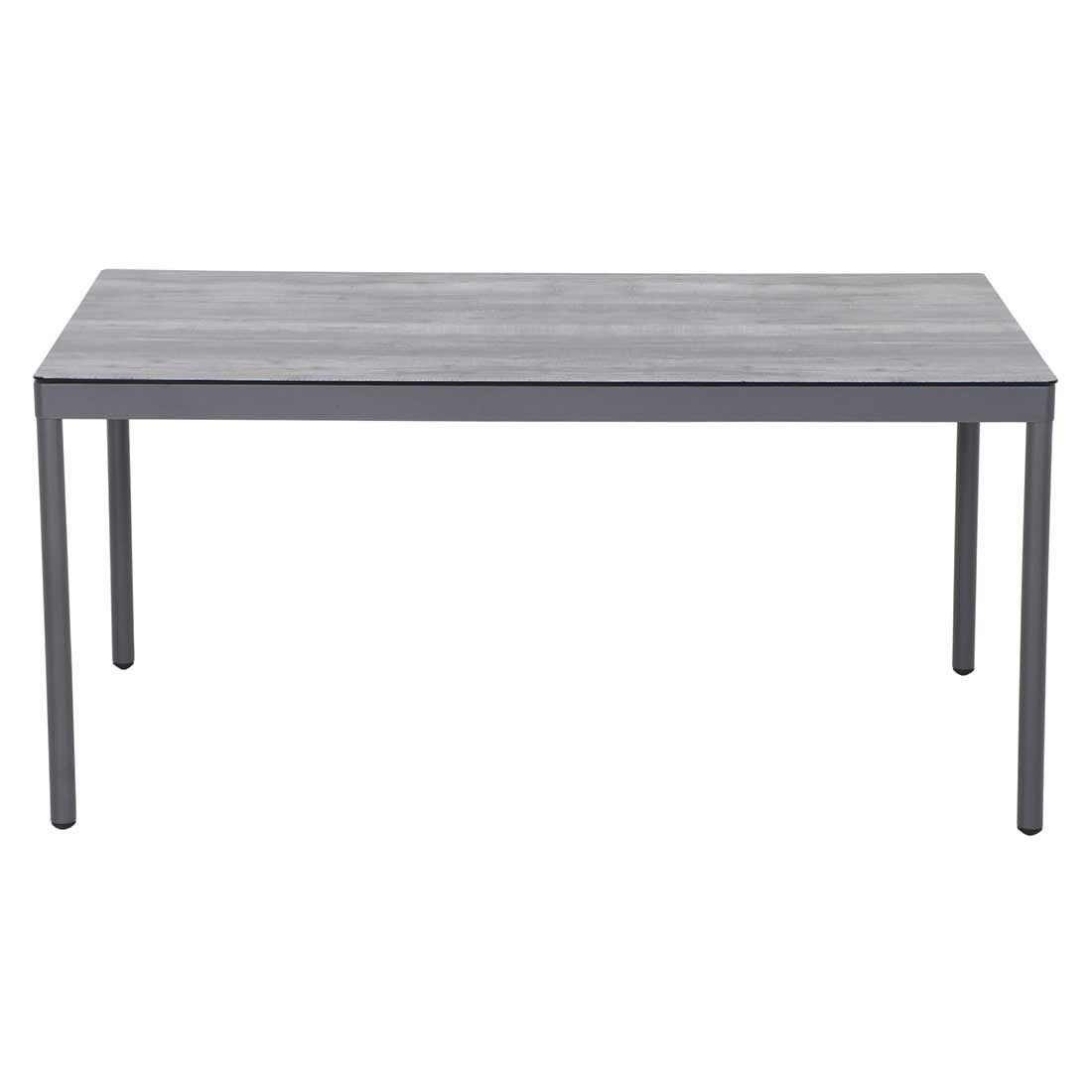 Siena Garden Carim Diningtisch 140x80cm Aluminium/Glas