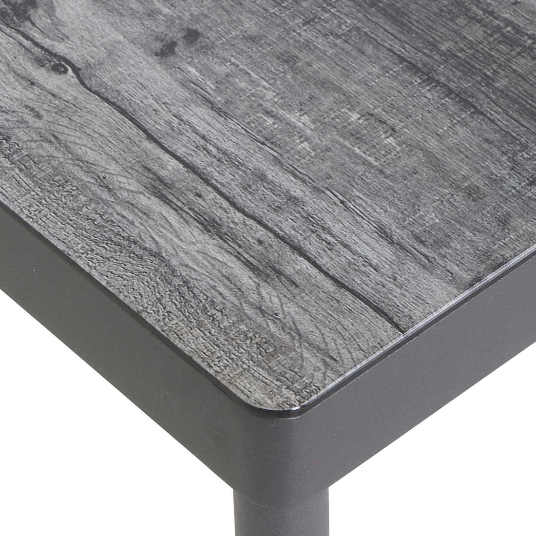 Siena Garden Carim Diningtisch 140x80cm Aluminium/Glas