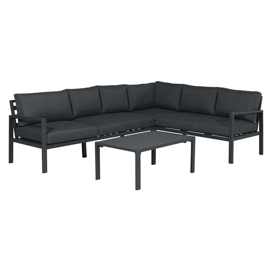 Garden Impressions Lexinton Ecklounge 3-tlg. Aluminium/Polster
