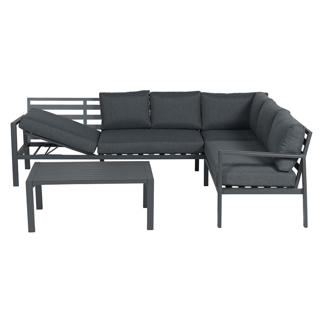 Garden Impressions Lexinton Ecklounge 3-tlg. Aluminium/Polster
