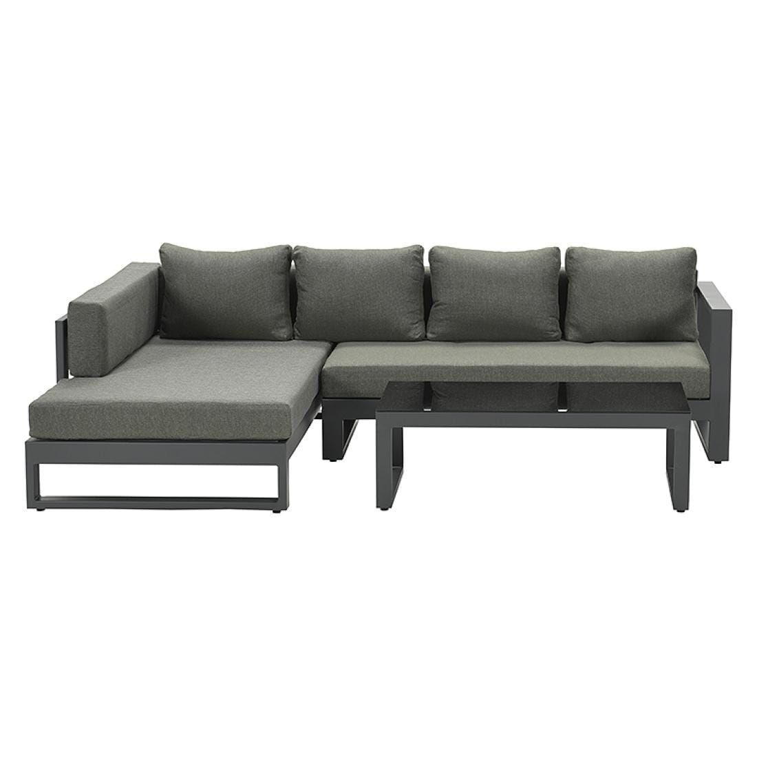 Garden Impressions Esmee Ecklounge 3-tlg. Aluminium/Polster