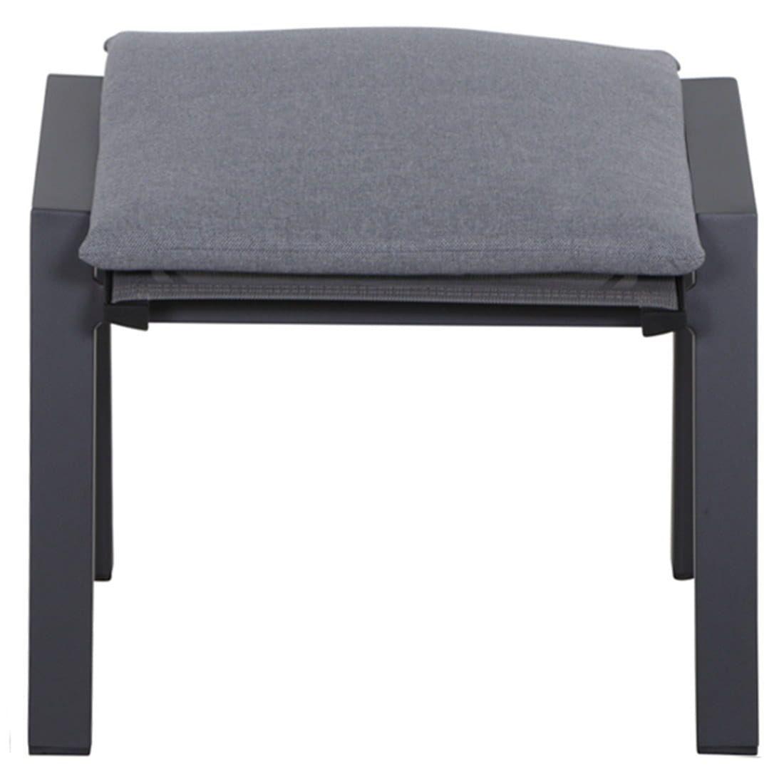 Siena Garden Valencia Hocker Aluminium/Polster