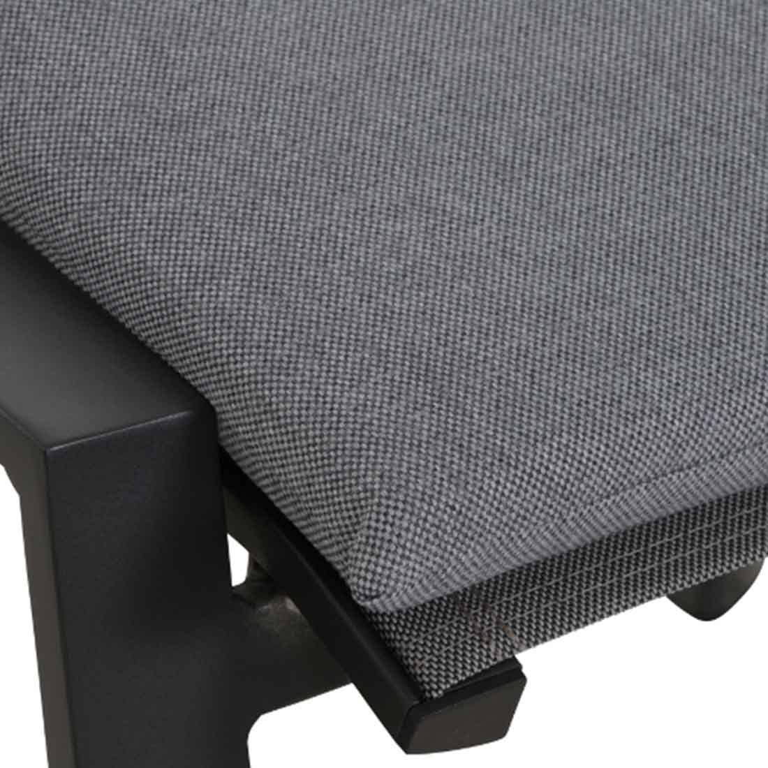 Siena Garden Valencia Hocker Aluminium/Polster