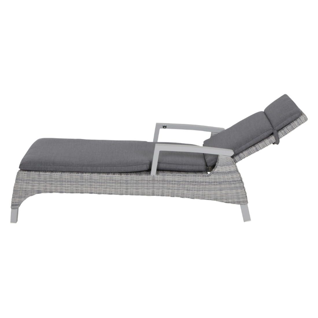 Siena Garden Corido Gartenliege Aluminium/Geflecht