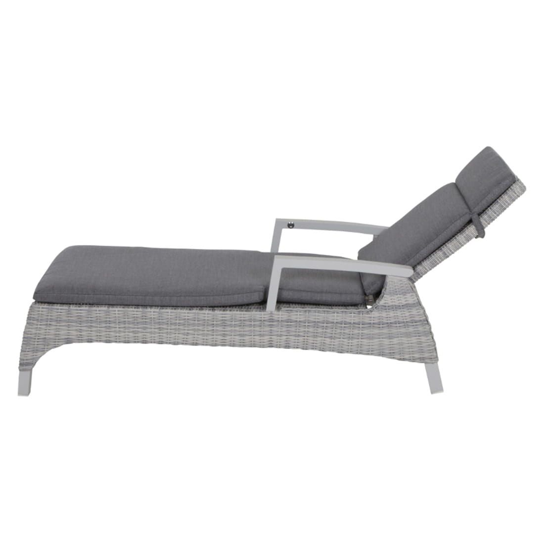 Siena Garden Corido Gartenliege Aluminium/Geflecht