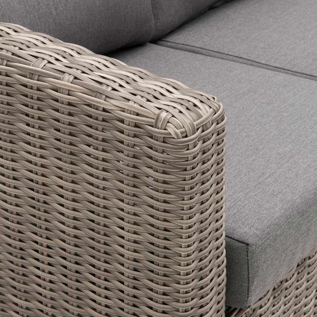 deVries Ferio Ecklounge 5-tlg. Geflecht/Polster