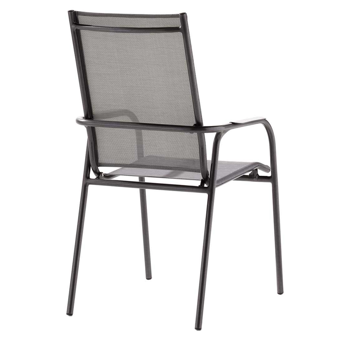 Sieger Sirio Stapelsessel Aluminium/Textilene