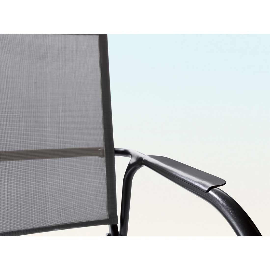 Sieger Sirio Stapelsessel Aluminium/Textilene