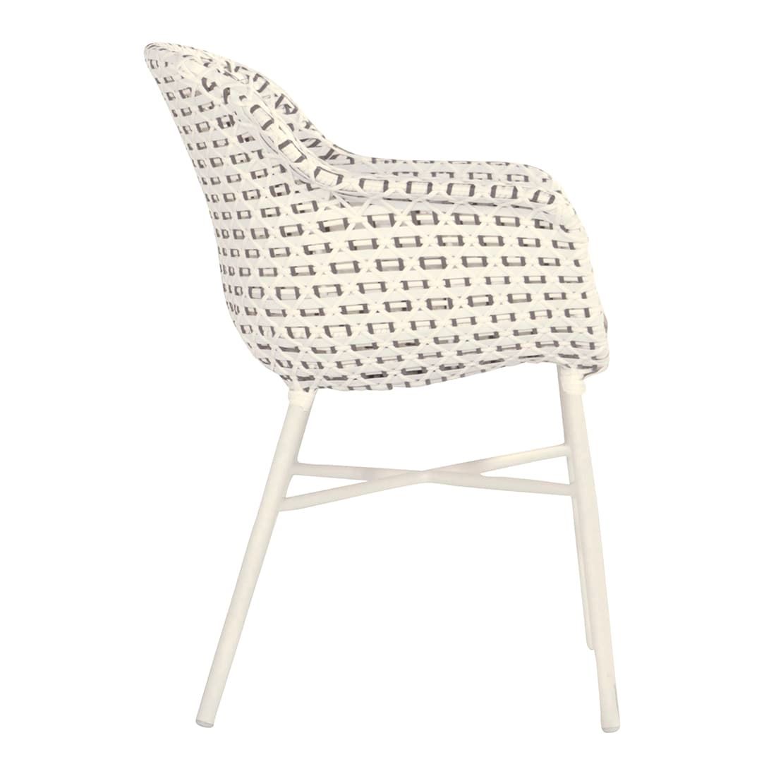 Hartman Delphine Gartensessel Aluminium/Geflecht