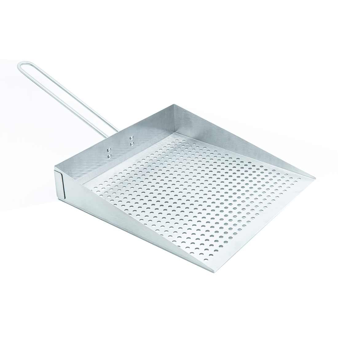 Hecht Pala Grillplatte mit abnehmbaren Griff Edelstahl