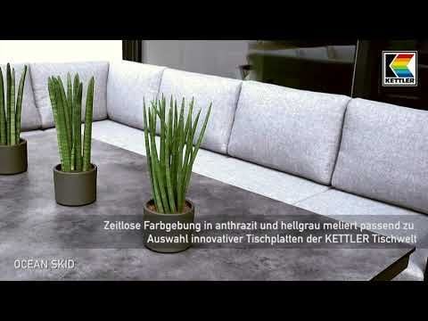 Kettler Ocean Skid City Line  Endteil Aluminium/Olefin