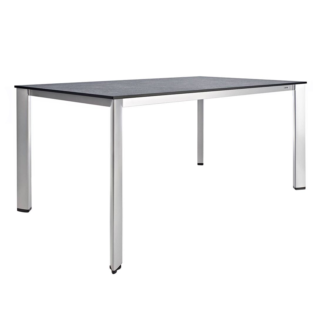 Kettler Edge Gartentisch-Gestell 140x70cm Aluminium