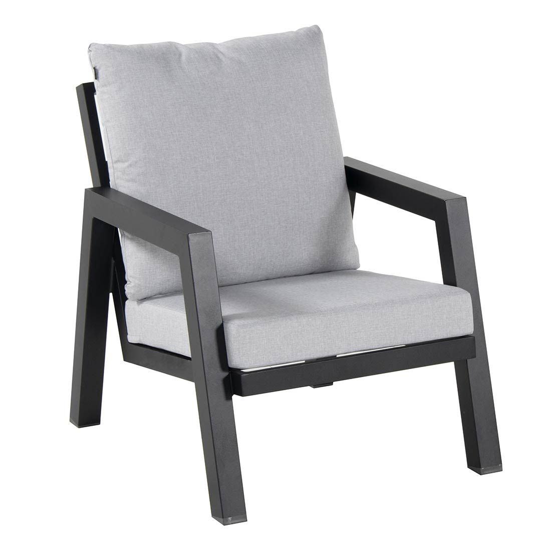 Hartman Ancona Lounge-Gruppe 4-tlg Aluminium/Olefin