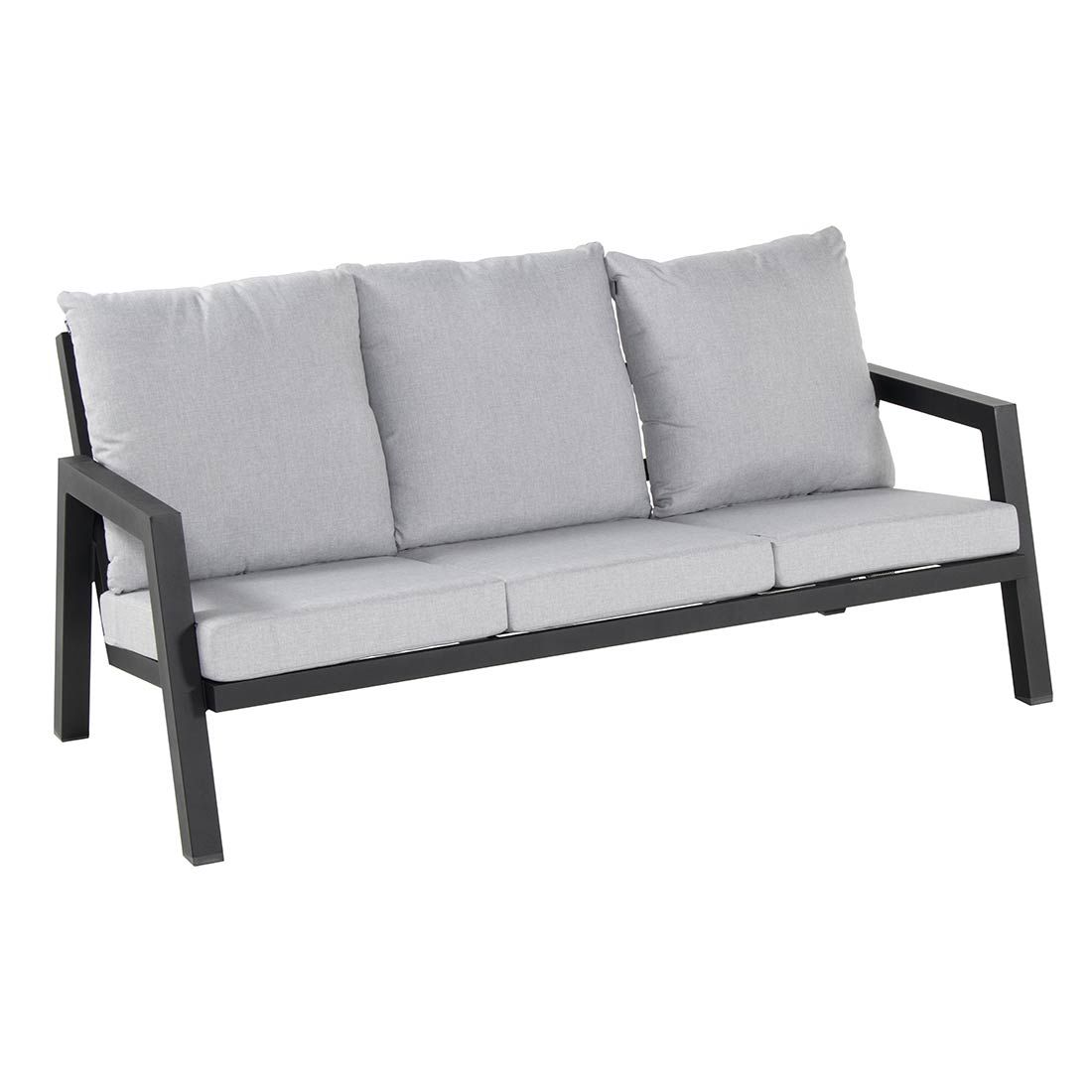 Hartman Ancona Lounge-Gruppe 4-tlg Aluminium/Olefin